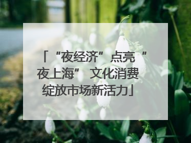 “夜经济”点亮“夜上海” 文化消费绽放市场新活力