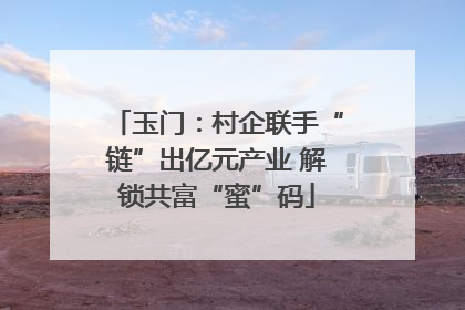 玉门：村企联手“链”出亿元产业 解锁共富“蜜”码