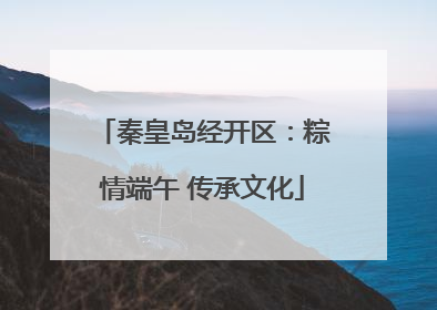 秦皇岛经开区：粽情端午 传承文化