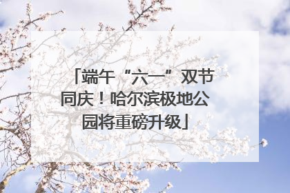 端午“六一”双节同庆！哈尔滨极地公园将重磅升级