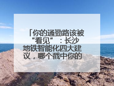 你的通勤路该被 “看见”：长沙地铁智能化四大建议，哪个戳中你的出行痛点？