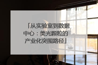 从实验室到数据中心：美光颗粒的产业化突围路径