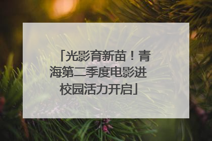 光影育新苗！青海第二季度电影进校园活力开启