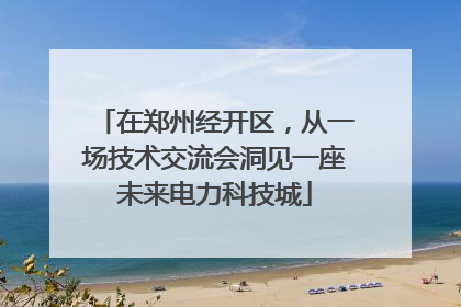 在郑州经开区，从一场技术交流会洞见一座未来电力科技城