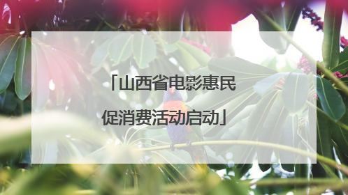 山西省电影惠民促消费活动启动