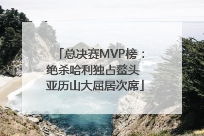 总决赛MVP榜：绝杀哈利独占鳌头 亚历山大屈居次席