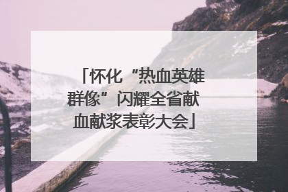 怀化“热血英雄群像”闪耀全省献血献浆表彰大会