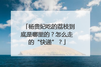 杨贵妃吃的荔枝到底是哪里的？怎么走的“快递”？
