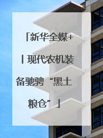 新华全媒+丨现代农机装备驰骋“黑土粮仓”