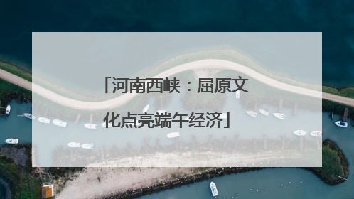 河南西峡：屈原文化点亮端午经济