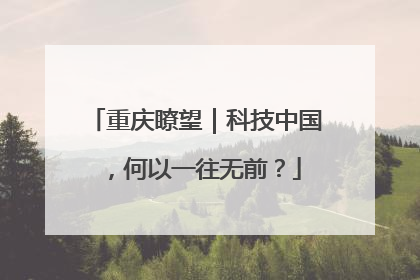 重庆瞭望｜科技中国，何以一往无前？
