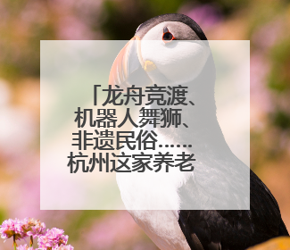 龙舟竞渡、机器人舞狮、非遗民俗……杭州这家养老院玩转“最潮端午”